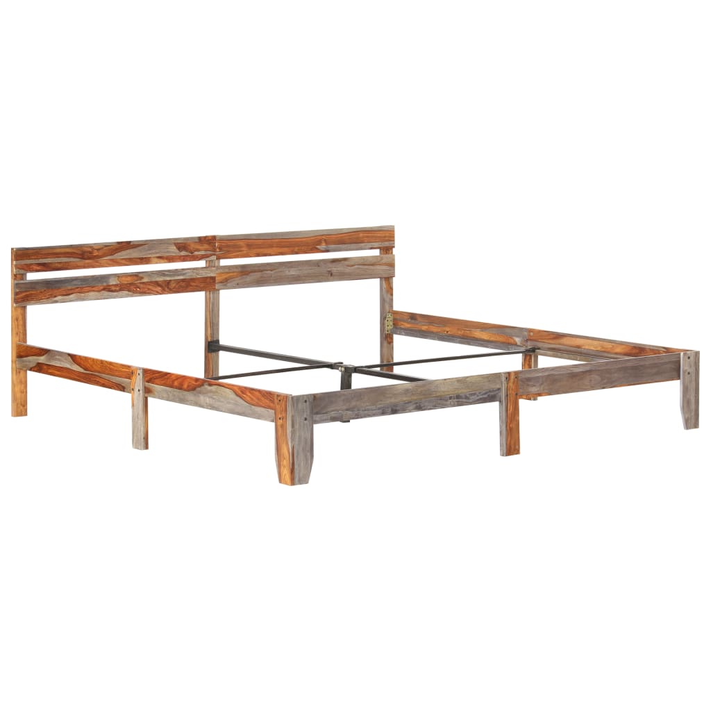 Bedframe Massief Sheeshamhout