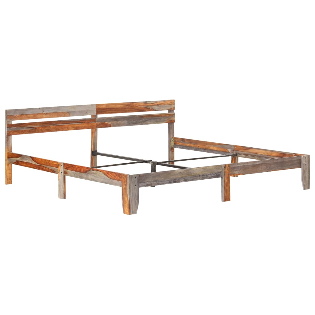 Bedframe Massief Sheeshamhout