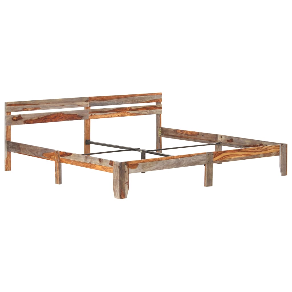 Bedframe Massief Sheeshamhout