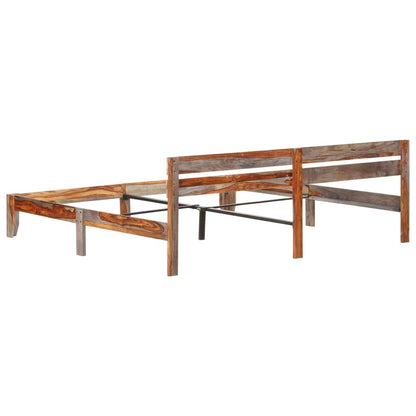 Bedframe Massief Sheeshamhout
