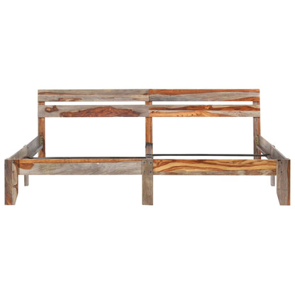 Bedframe Massief Sheeshamhout