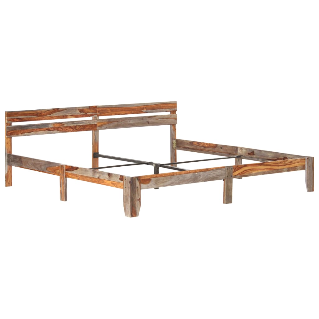 Bedframe Massief Sheeshamhout