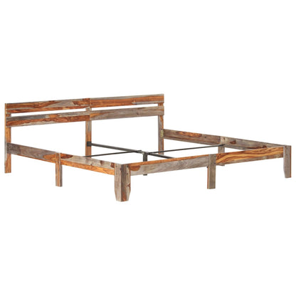 Bedframe Massief Sheeshamhout