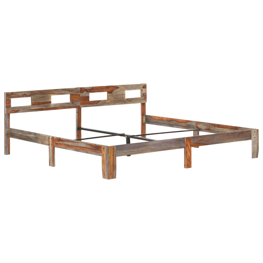 Bedframe Massief Sheeshamhout 200 x 200 cm