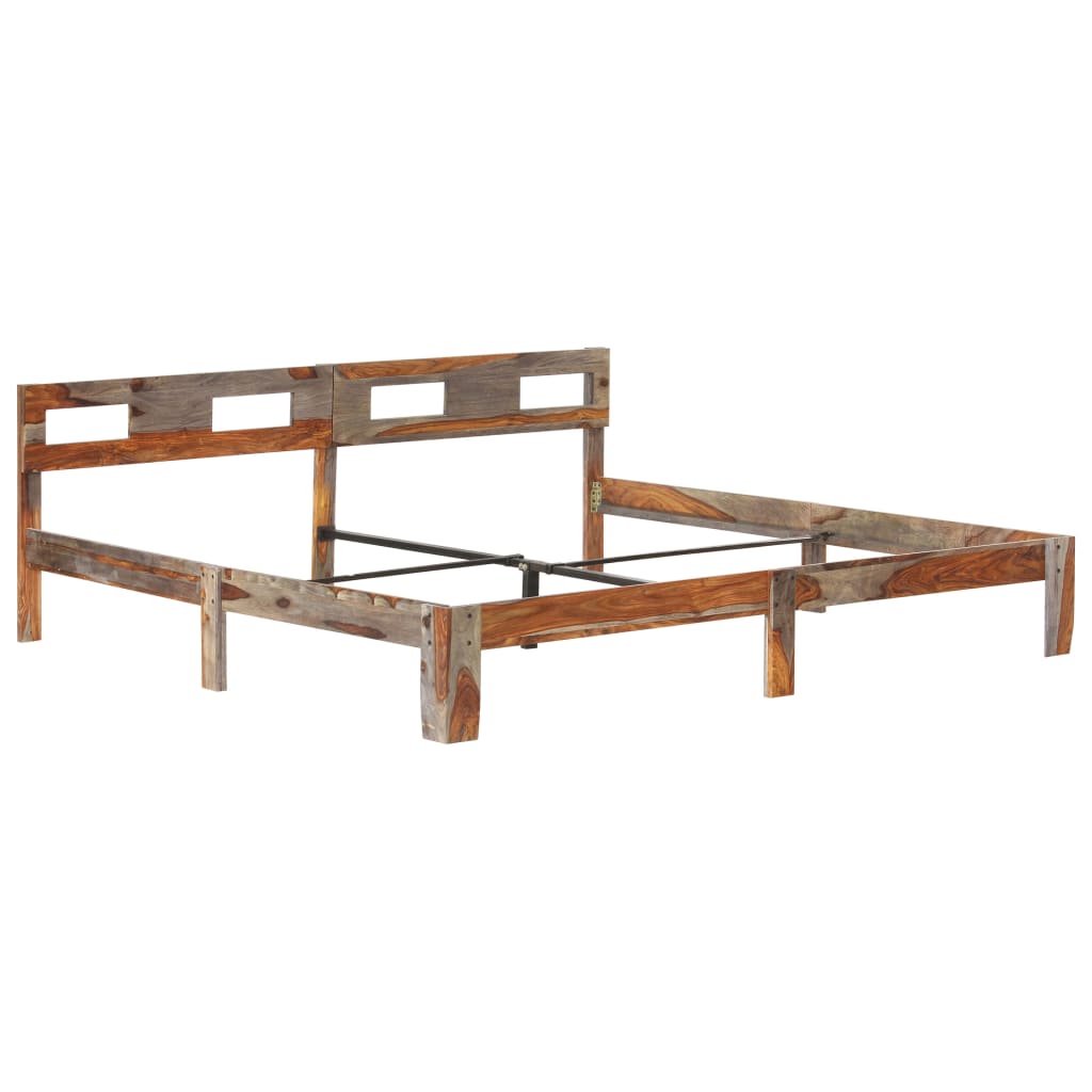 Bedframe Massief Sheeshamhout 200 x 200 cm
