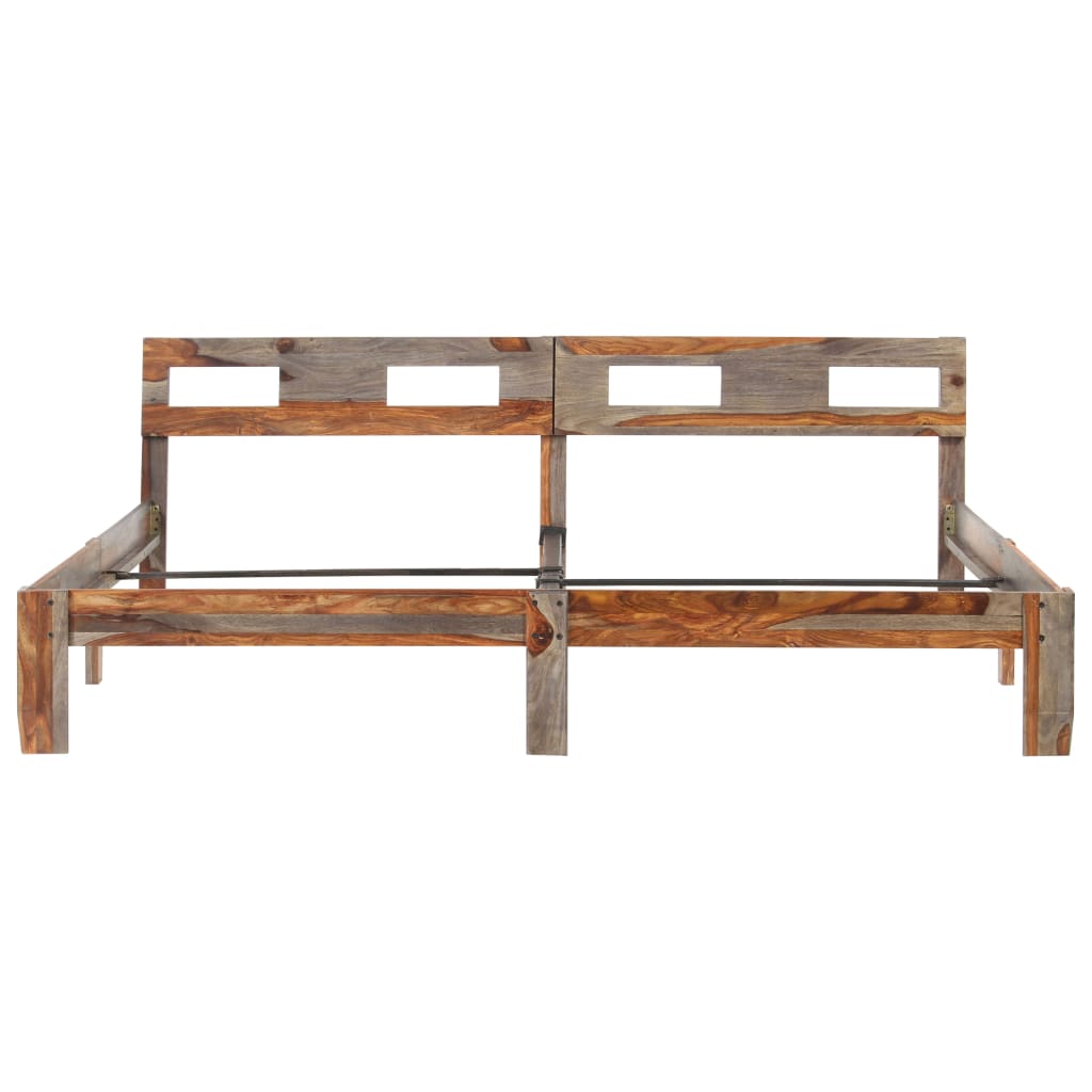 Bedframe Massief Sheeshamhout 200 x 200 cm