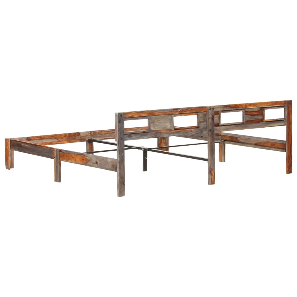 Bedframe Massief Sheeshamhout 200 x 200 cm