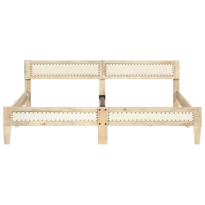 Bedframe Massief Mangohout 200 Cm