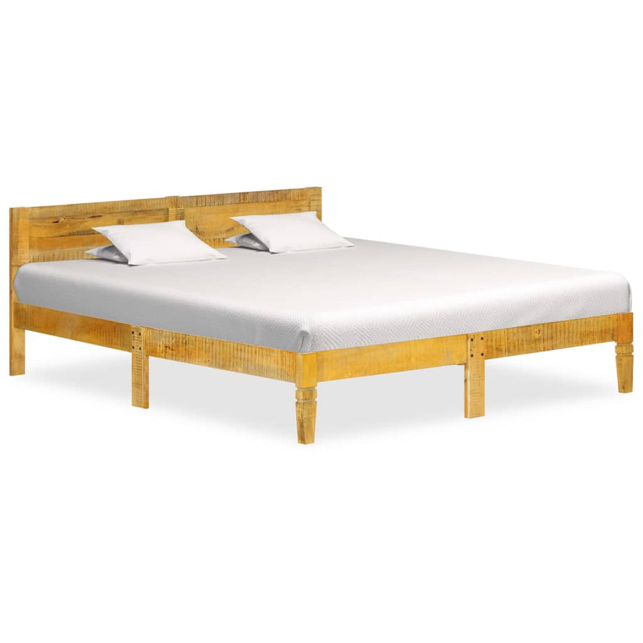 Bedframe 180 Cm 180 x 200 cm massief mangohout