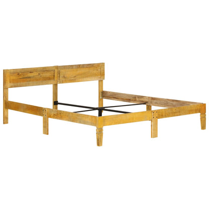 Bedframe 180 Cm 180 x 200 cm massief mangohout