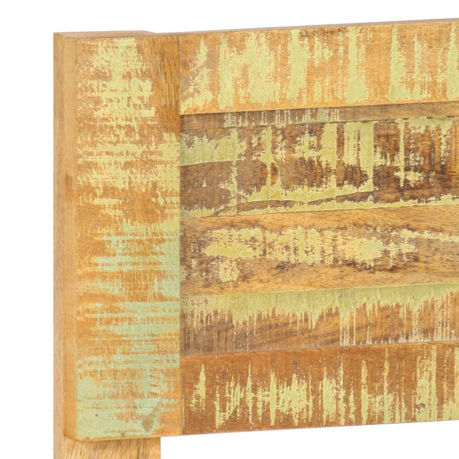 Bedframe 180 x 200 cm massief gerecycled hout