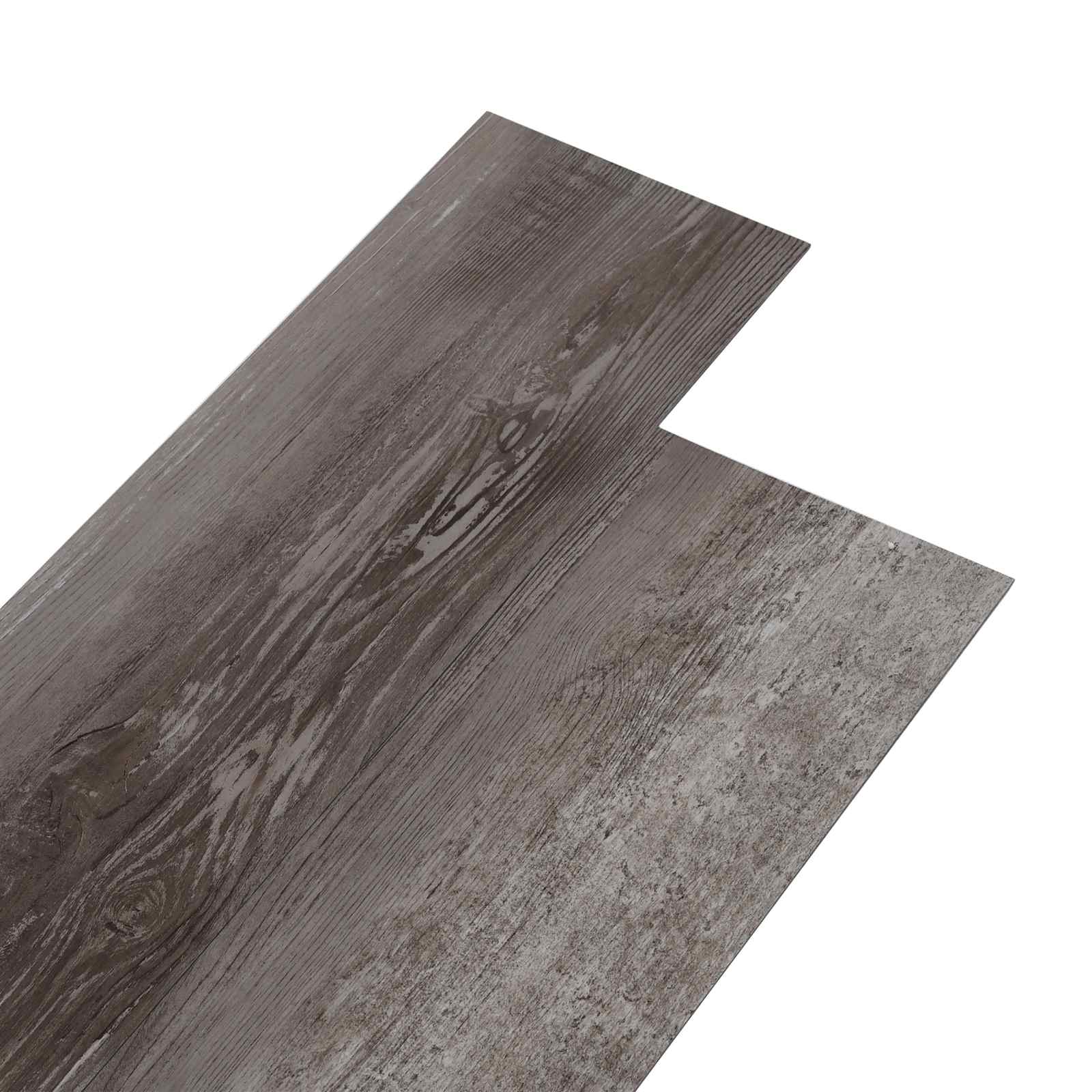 Vloerplanken 18 pcs Bruin 5,26 m² PVC
