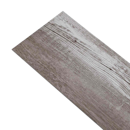 Vloerplanken 36 pcs Bruin 5,02 m² PVC