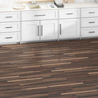 Floorboards 36 pcs Striped brown 5.02 m² PVC