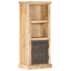 Tall cabinet with door 45x32x110 cm solid mango wood
