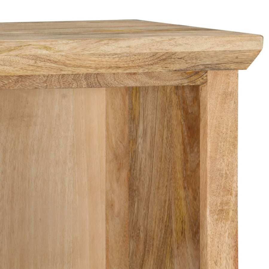 Hoge kast met deur 45x32x110 cm massief mangohout