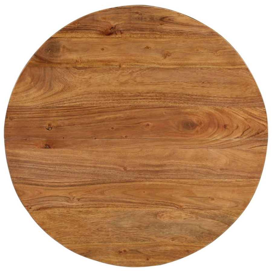 Salontafel 65X65X32 Cm Massief Acaciahout 1 65 x 32 cm