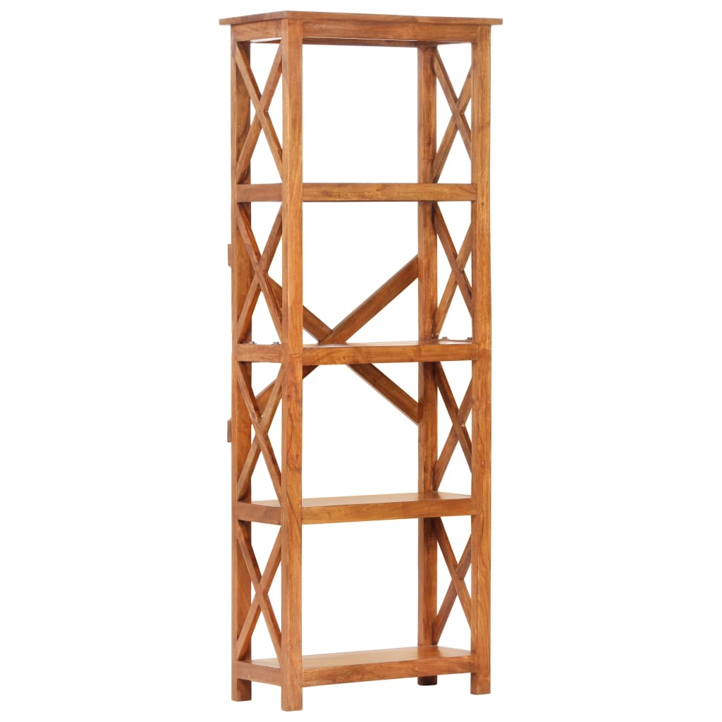 Boekenkast Acaciahout Met Honingafwerking 60 x 30 x 160 cm