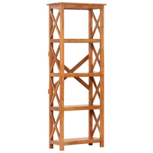 Boekenkast Acaciahout Met Honingafwerking 60 x 30 x 160 cm