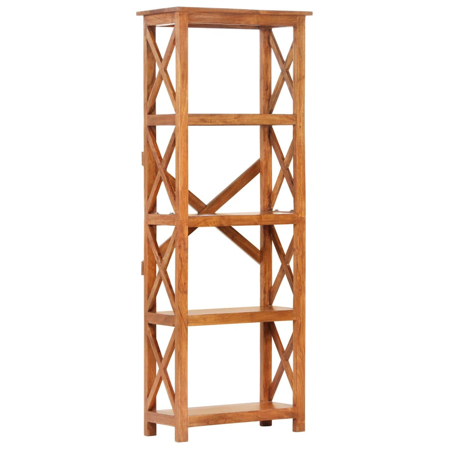 Boekenkast Acaciahout Met Honingafwerking 60 x 30 x 160 cm
