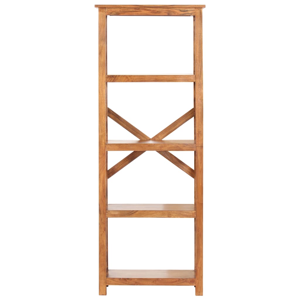 Boekenkast Acaciahout Met Honingafwerking 60 x 30 x 160 cm