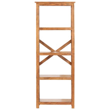 Boekenkast Acaciahout Met Honingafwerking 60 x 30 x 160 cm