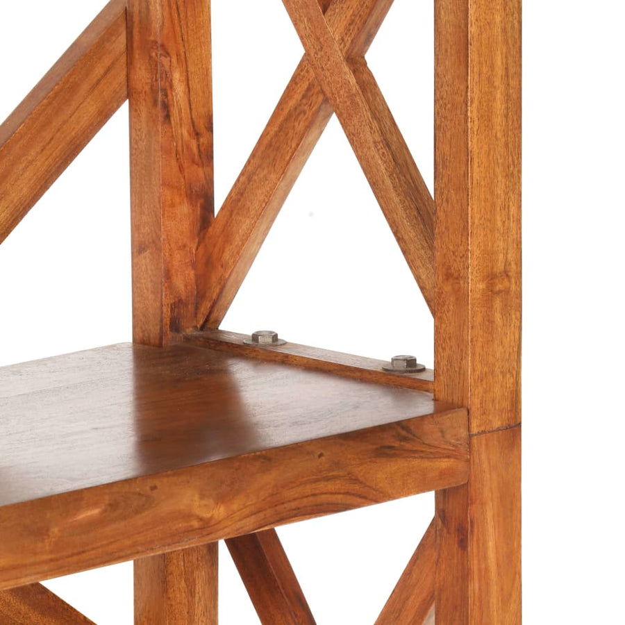 Boekenkast Acaciahout Met Honingafwerking 60 x 30 x 160 cm