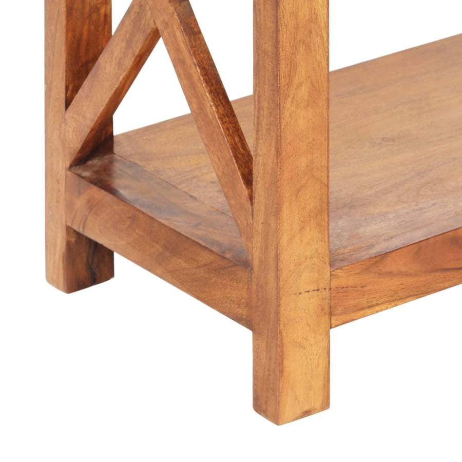 Boekenkast Acaciahout Met Honingafwerking 60 x 30 x 160 cm