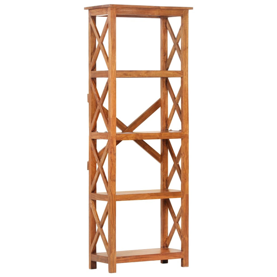 Boekenkast Acaciahout Met Honingafwerking 60 x 30 x 160 cm