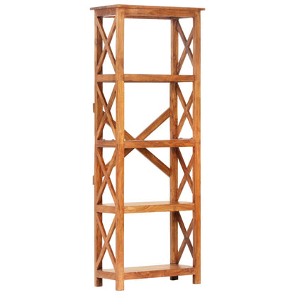 Boekenkast Acaciahout Met Honingafwerking 60 x 30 x 160 cm