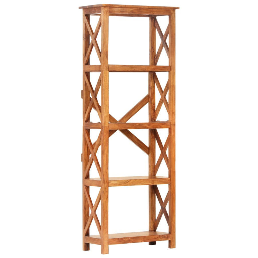 Boekenkast Acaciahout Met Honingafwerking 60 x 30 x 160 cm