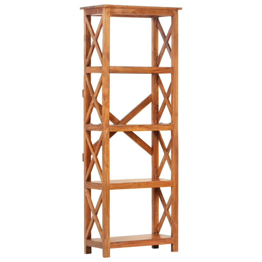 Boekenkast Acaciahout Met Honingafwerking 60 x 30 x 160 cm