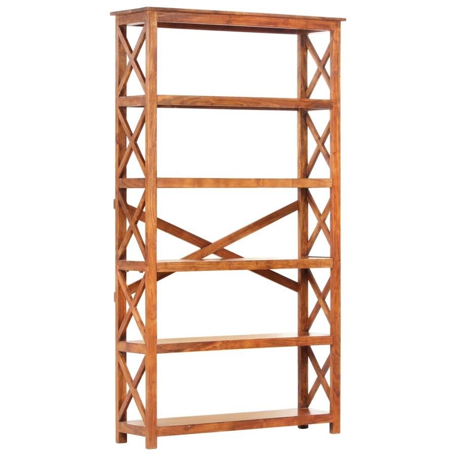 Boekenkast Acaciahout Met Honingafwerking 100 x 30 x 180 cm