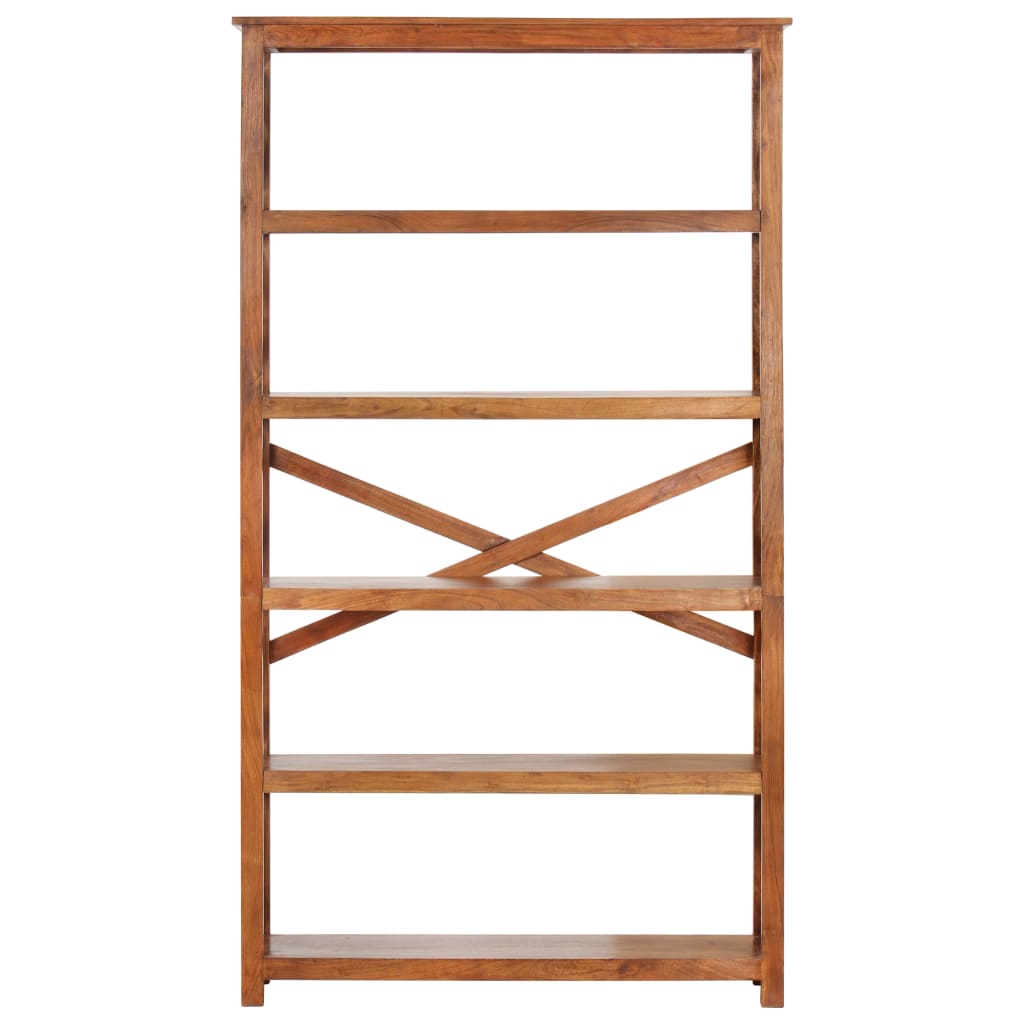 Boekenkast Acaciahout Met Honingafwerking 100 x 30 x 180 cm