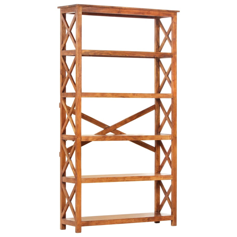 Boekenkast Acaciahout Met Honingafwerking 100 x 30 x 180 cm