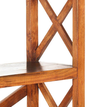 Boekenkast Acaciahout Met Honingafwerking 100 x 30 x 180 cm