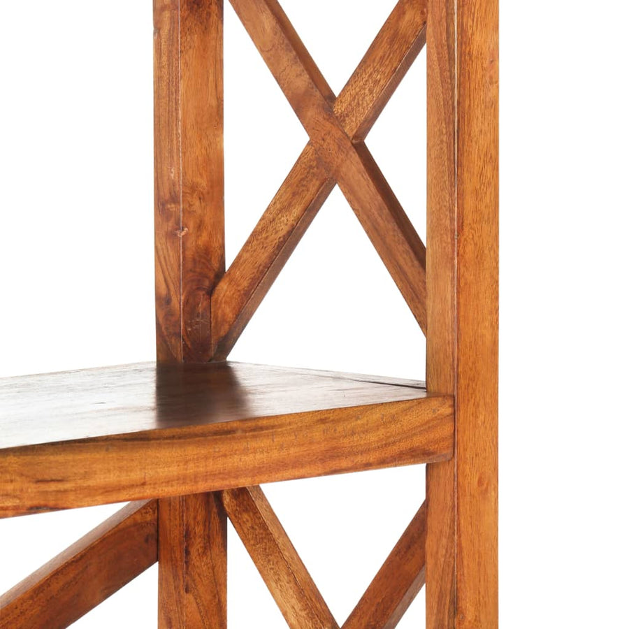 Boekenkast Acaciahout Met Honingafwerking 100 x 30 x 180 cm