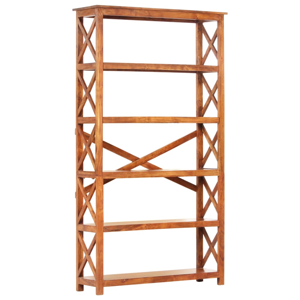 Boekenkast Acaciahout Met Honingafwerking 100 x 30 x 180 cm
