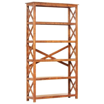 Boekenkast Acaciahout Met Honingafwerking 100 x 30 x 180 cm