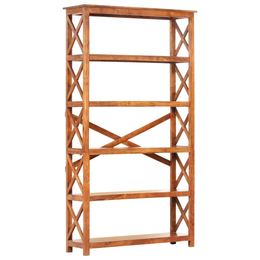 Boekenkast Acaciahout Met Honingafwerking 100 x 30 x 180 cm