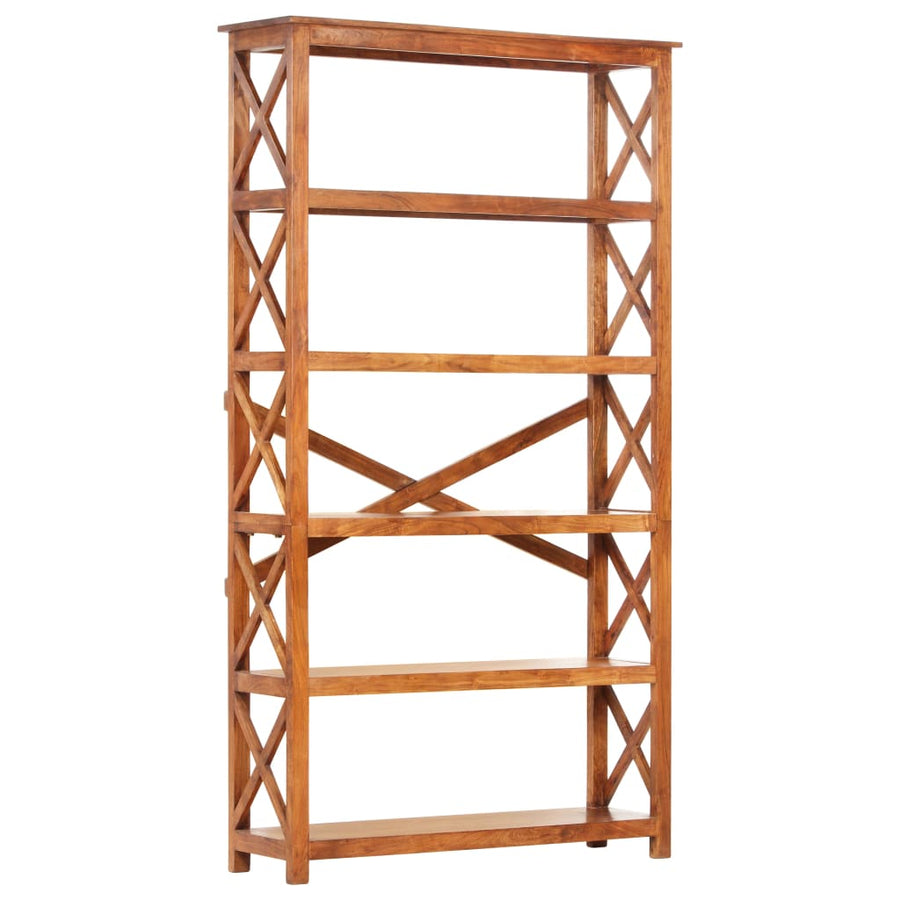 Boekenkast Acaciahout Met Honingafwerking 100 x 30 x 180 cm
