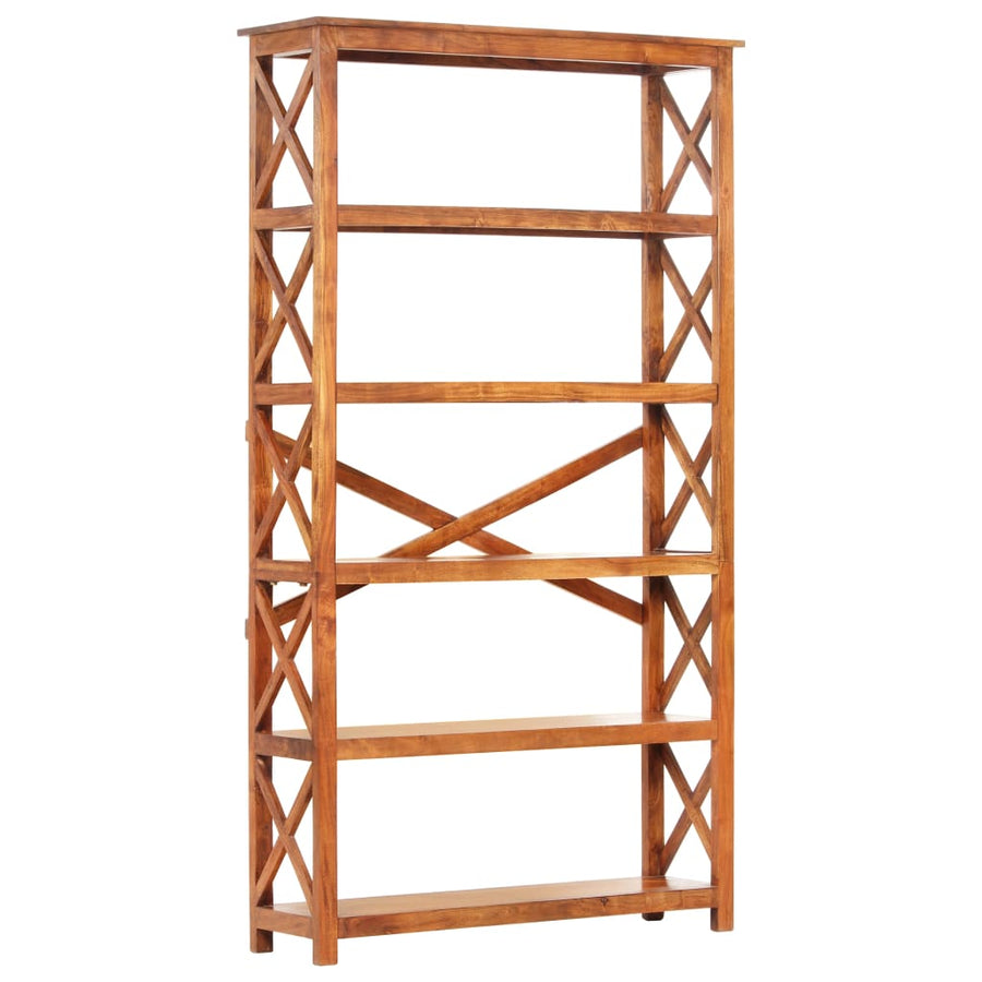 Boekenkast Acaciahout Met Honingafwerking 100 x 30 x 180 cm