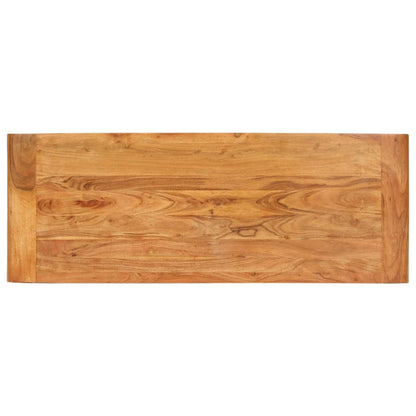 Wandtafel 110X40X76 Cm Gerecycled Hout Met Honingafwerking