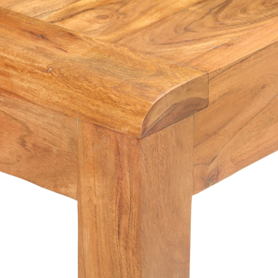 Wandtafel 110X40X76 Cm Gerecycled Hout Met Honingafwerking