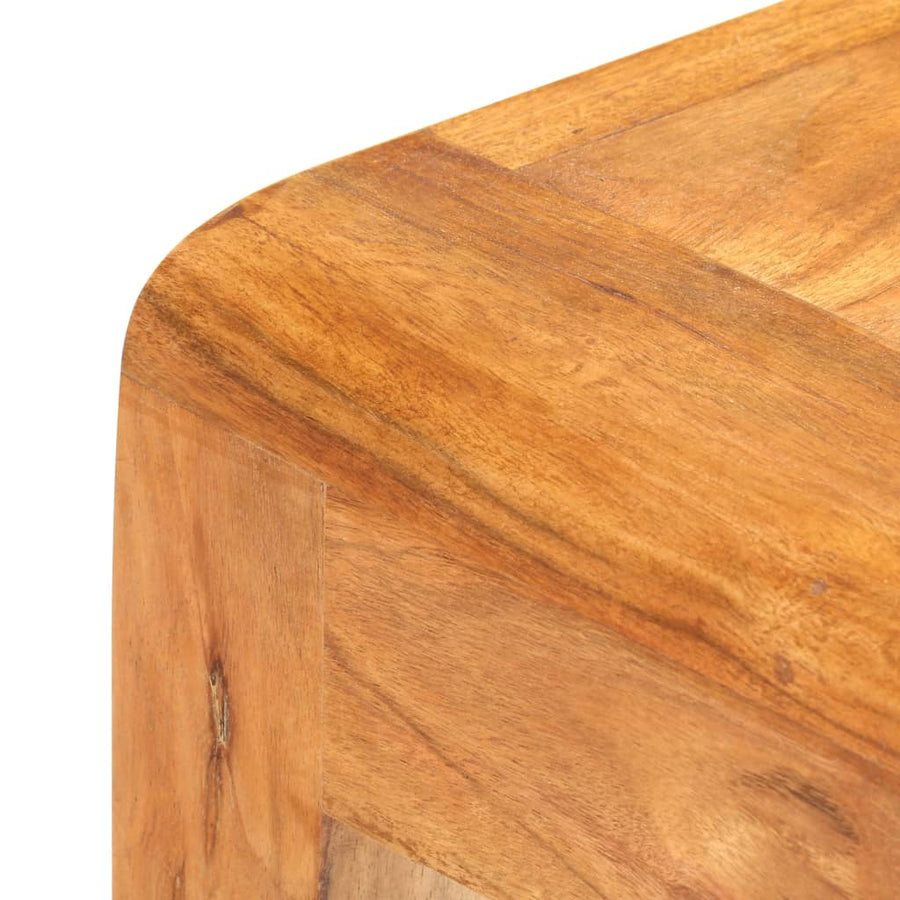 Wandtafel 110X40X76 Cm Gerecycled Hout Met Honingafwerking