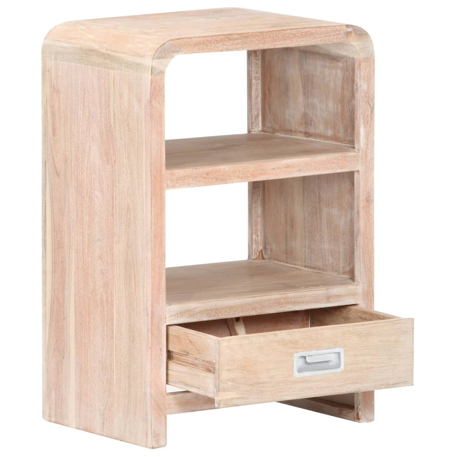 Nachtkastje 40x30x60 cm massief acaciahout