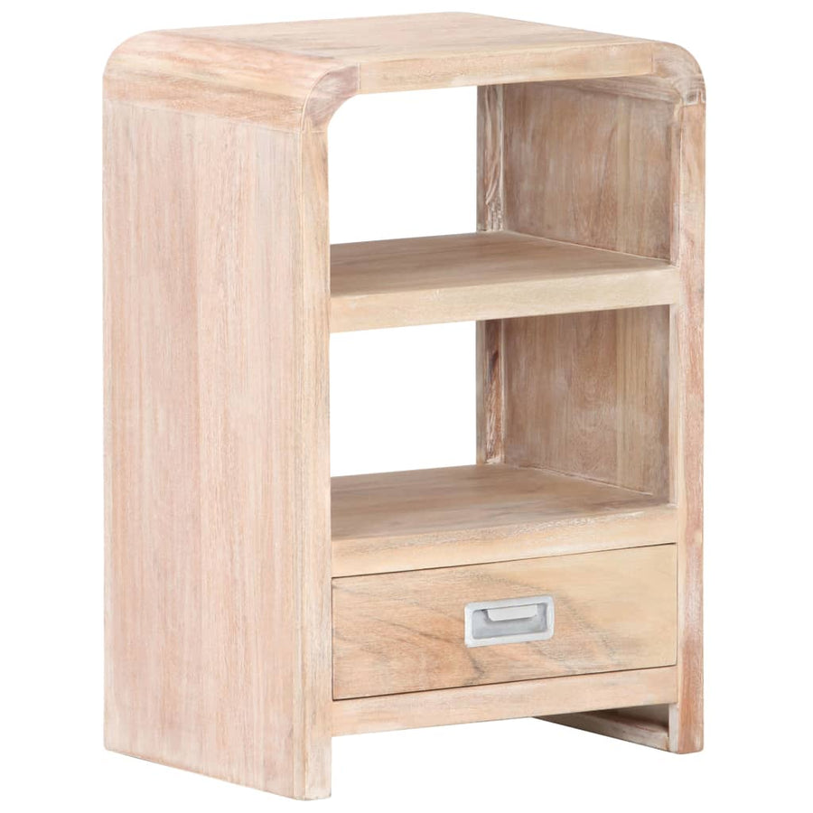 Nachtkastje 40x30x60 cm massief acaciahout