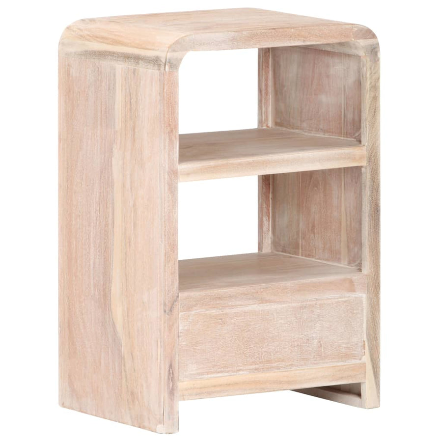 Nachtkastje 40x30x60 cm massief acaciahout