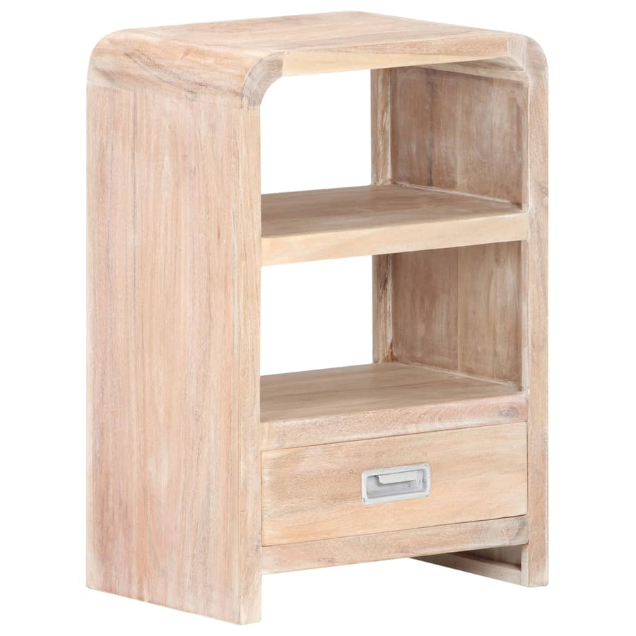 Nachtkastje 40x30x60 cm massief acaciahout