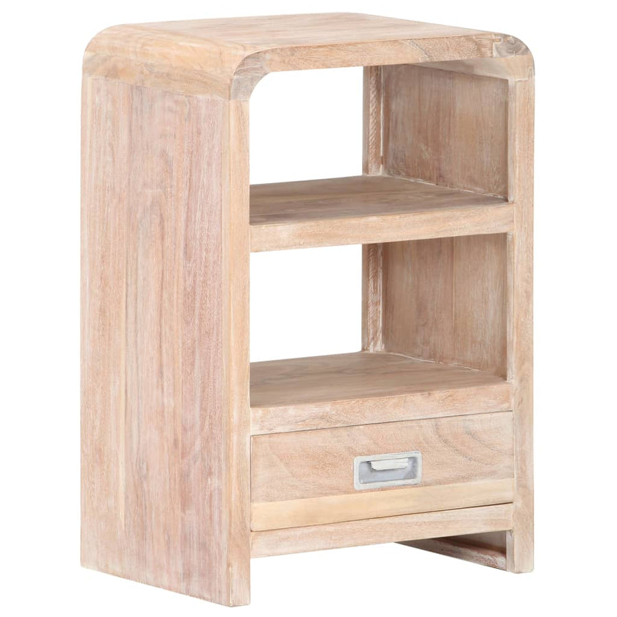 Nachtkastje 40x30x60 cm massief acaciahout